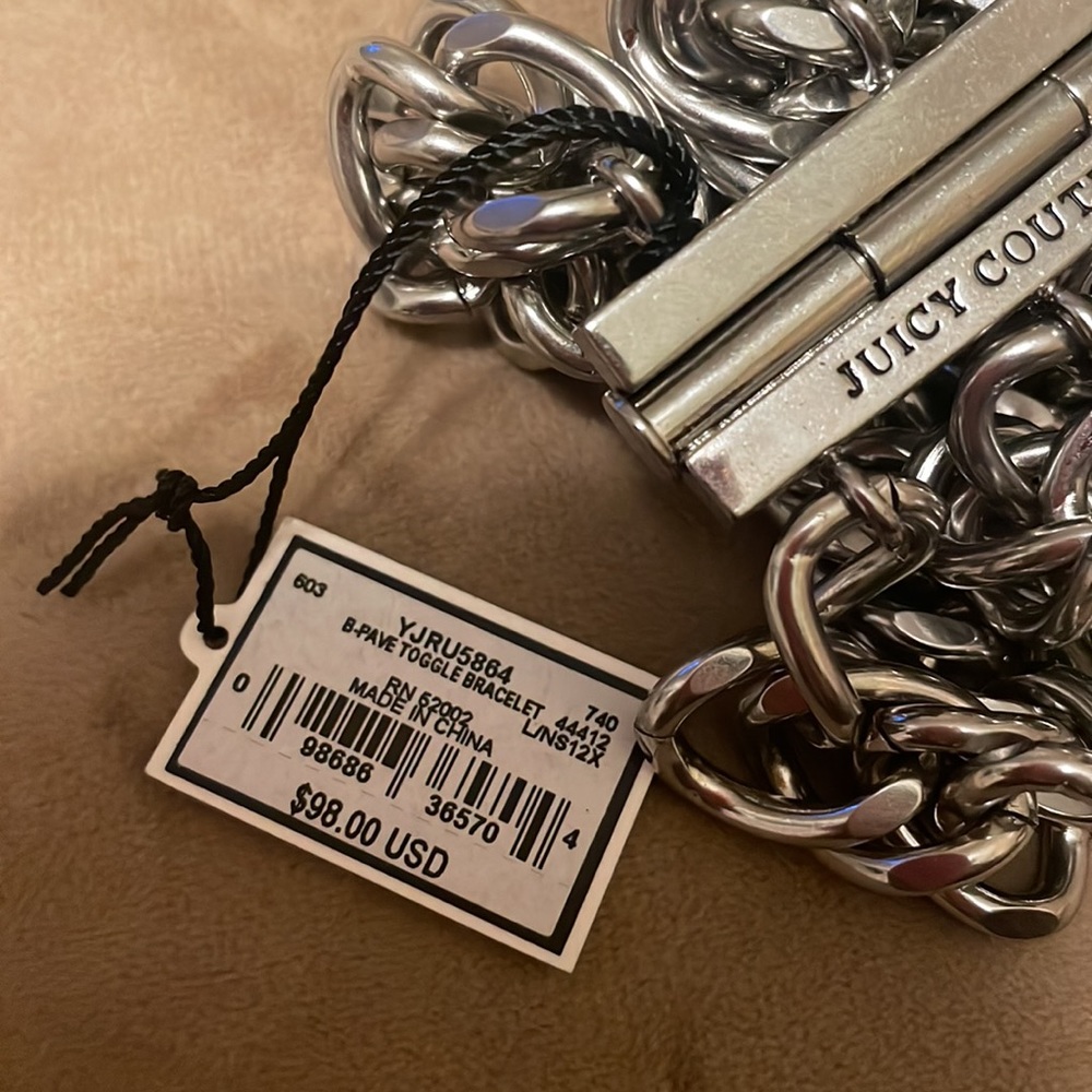 NWT Juicy Couture Toggle Bracelet - Picture 6 of 7